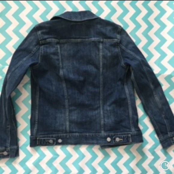 Levi's Blue Denim Trucker Jacket - Picture 3 of 8